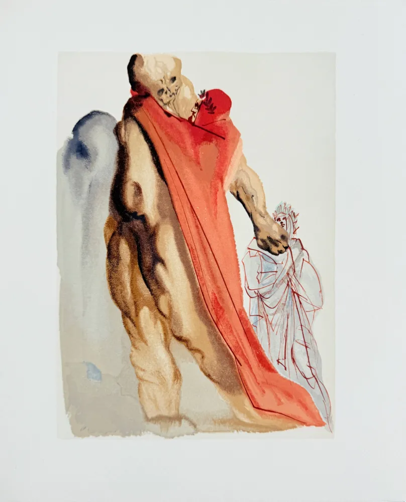 木刻 Dali - The Purgatory, Canto 5 - Virgil's Reproaches