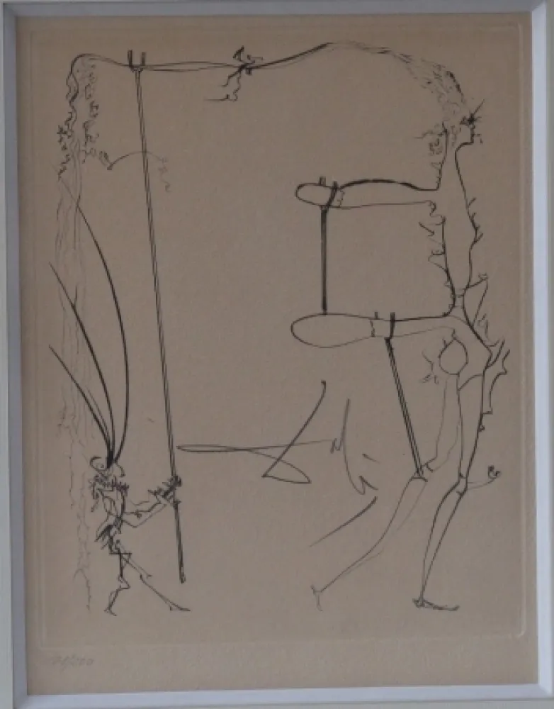 干刻版画 Dali - Vogue