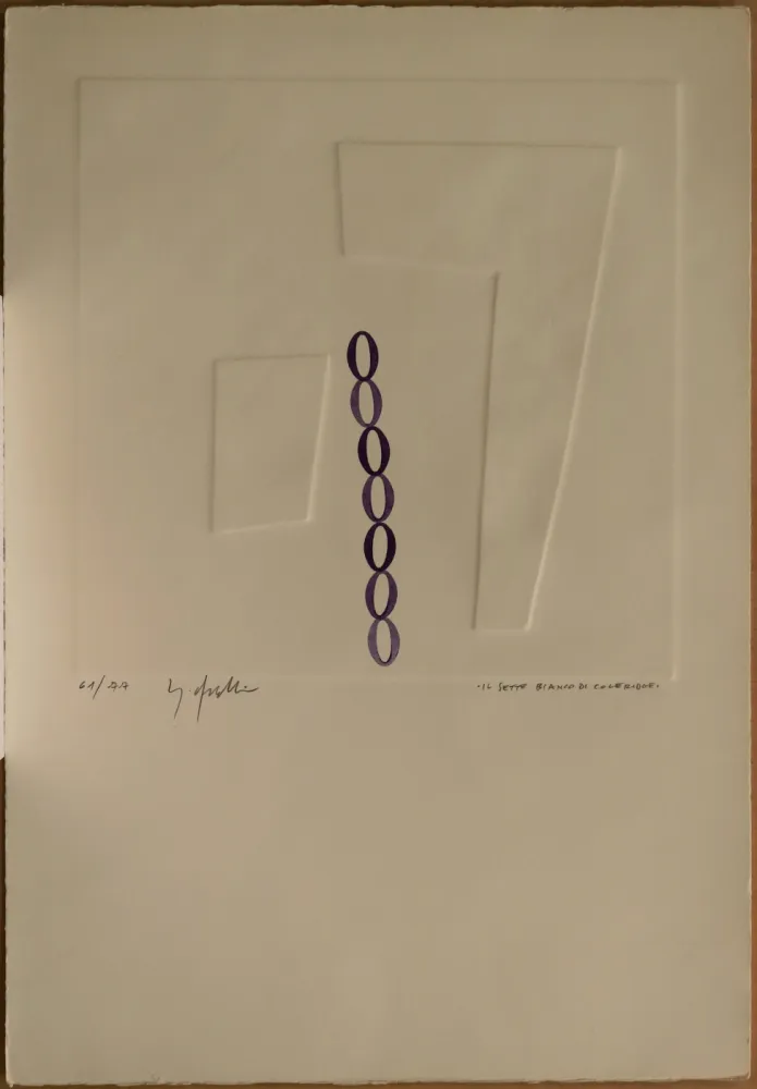 凸版印刷 Dangelo - Il 7 bianco di Coleridge