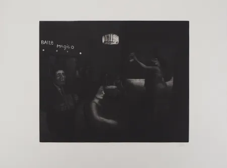 版画 Davies - Un soir de la semaine