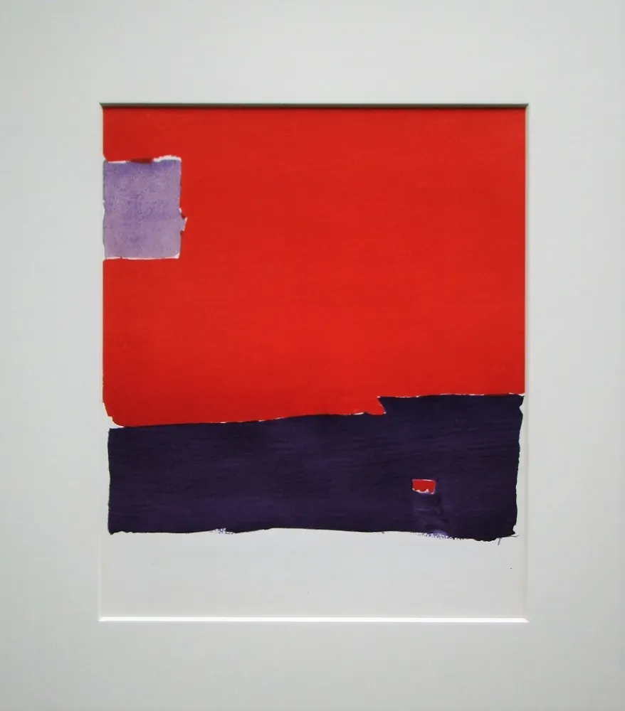 镂版印刷 De Stael - Composition paysage