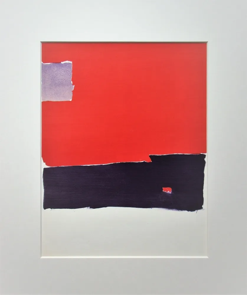 镂版印刷 De Stael - Composition paysage