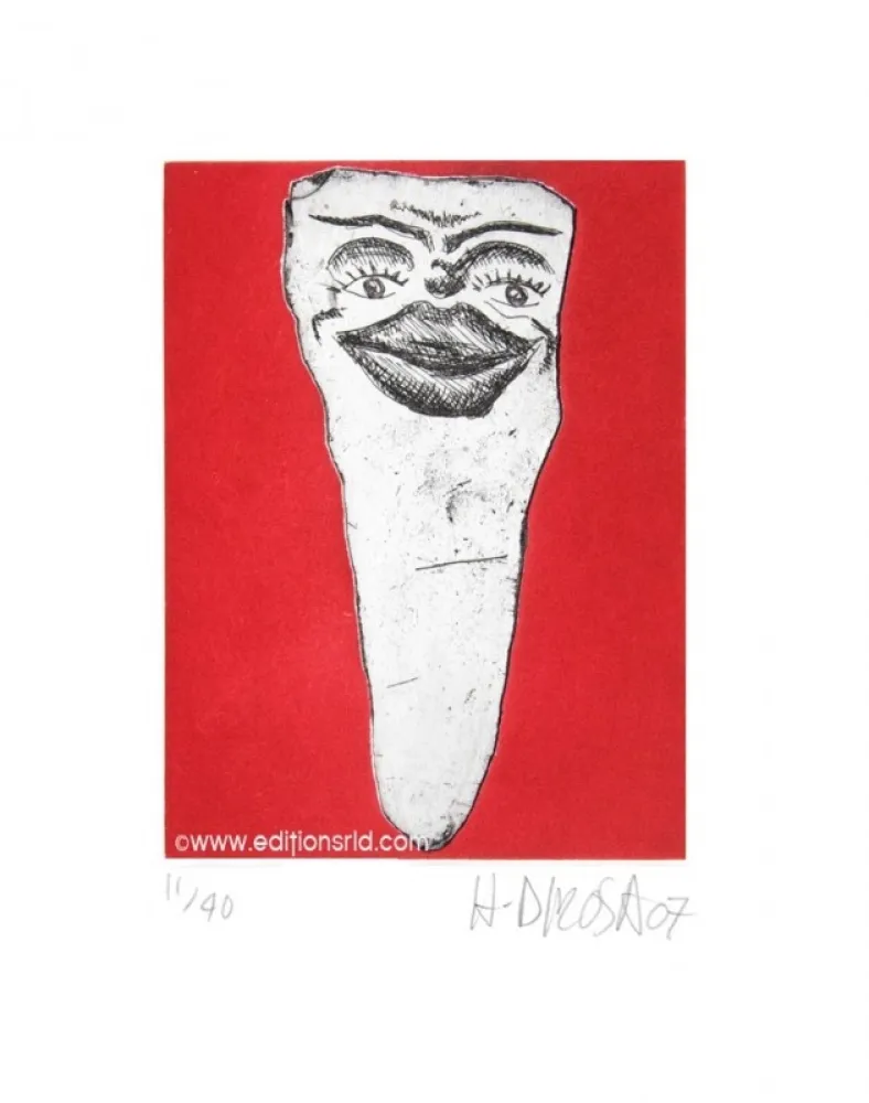 版画 Di Rosa - Dent #11