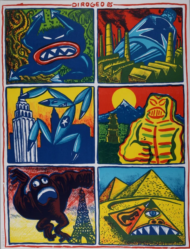 石版画 Di Rosa - Dirogeo 85