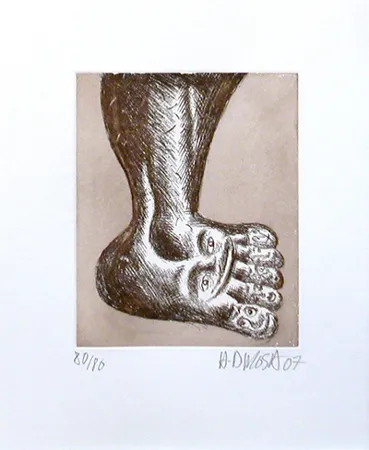 蚀刻版画 Di Rosa - 