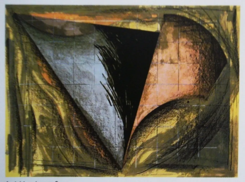 石版画 Dill - Aerial Landscape 2