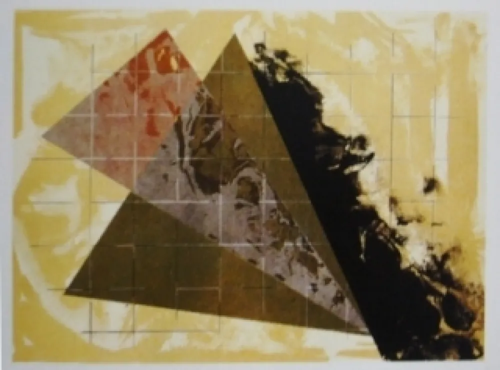 石版画 Dill - Aerial Landscape 3