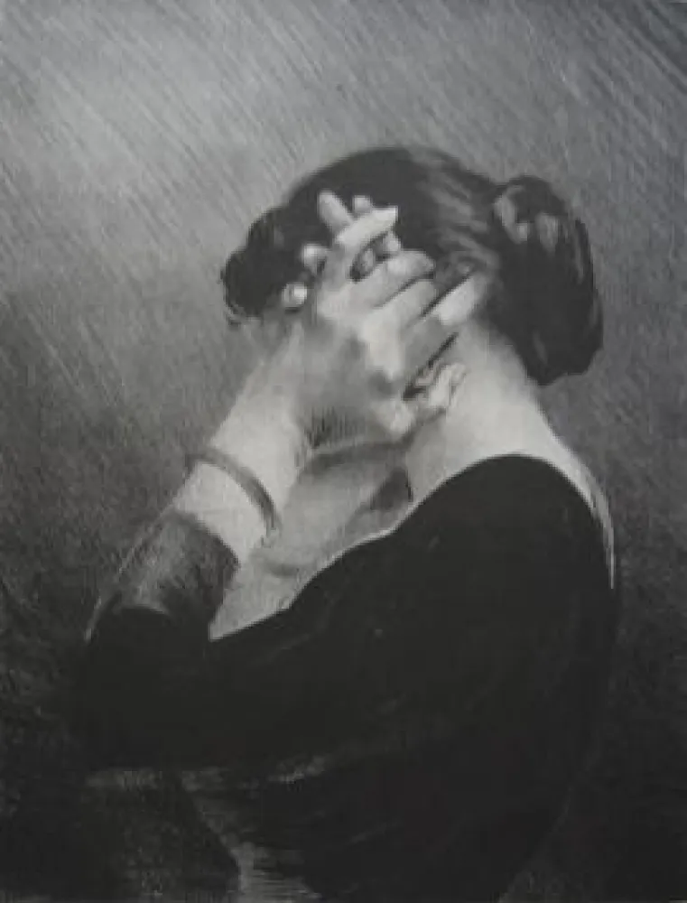 石版画 Dillon - Ventôse / Windy