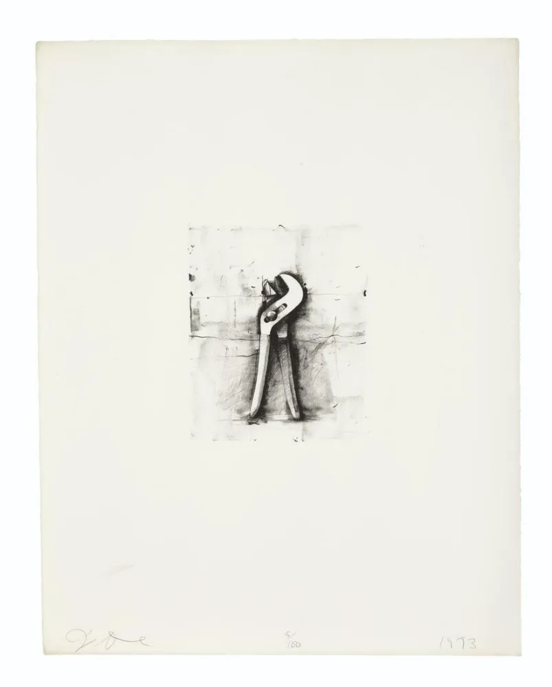 石版画 Dine - Adjustable Wrench