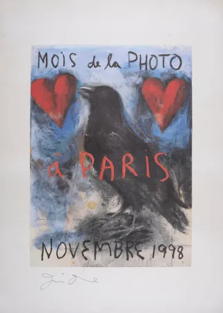 丝网印刷 Dine - Mois de la photo, 1998 - Hand-signed!