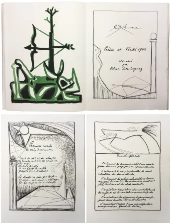 插图书 Dominguez - Paul Éluard : POÉSIE ET VÉRITÉ 1942. 31 gravures originales (1947)