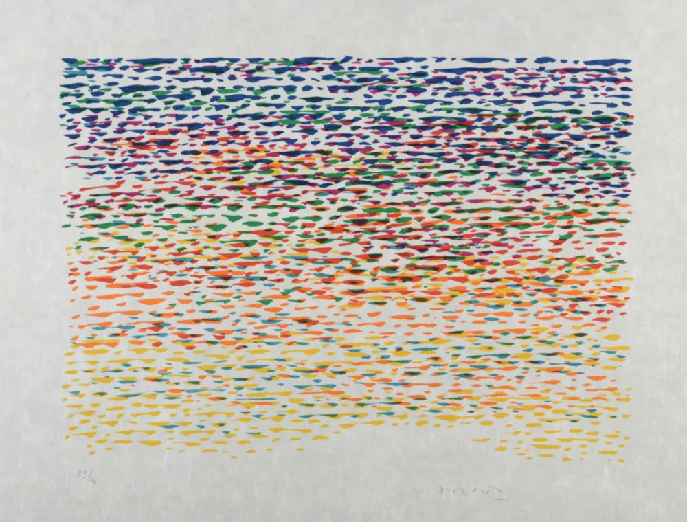 石版画 Dorazio - Composition (#B), 1976 - Hand-signed