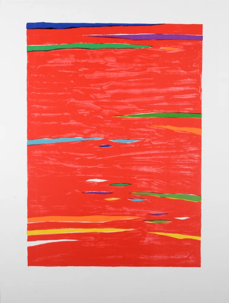 石版画 Dorazio - Composition (#H)