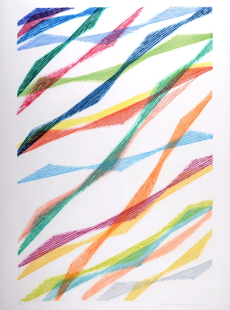 版画 Dorazio - Elogio a Baudelaire #2, 1993 - Hand-signed