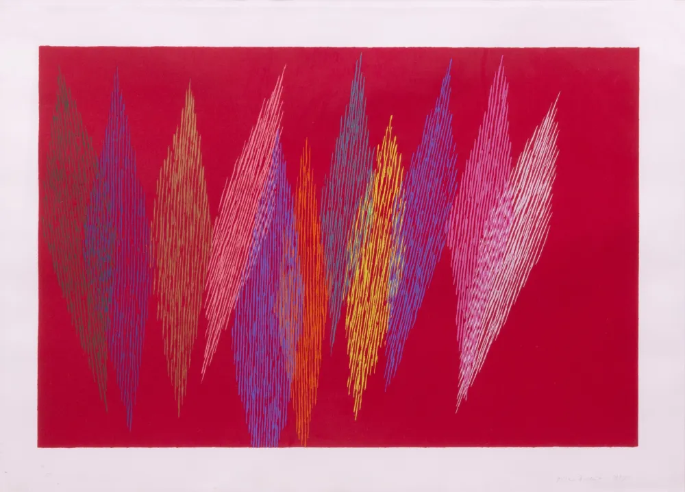 石版画 Dorazio - SENZA TITOLO