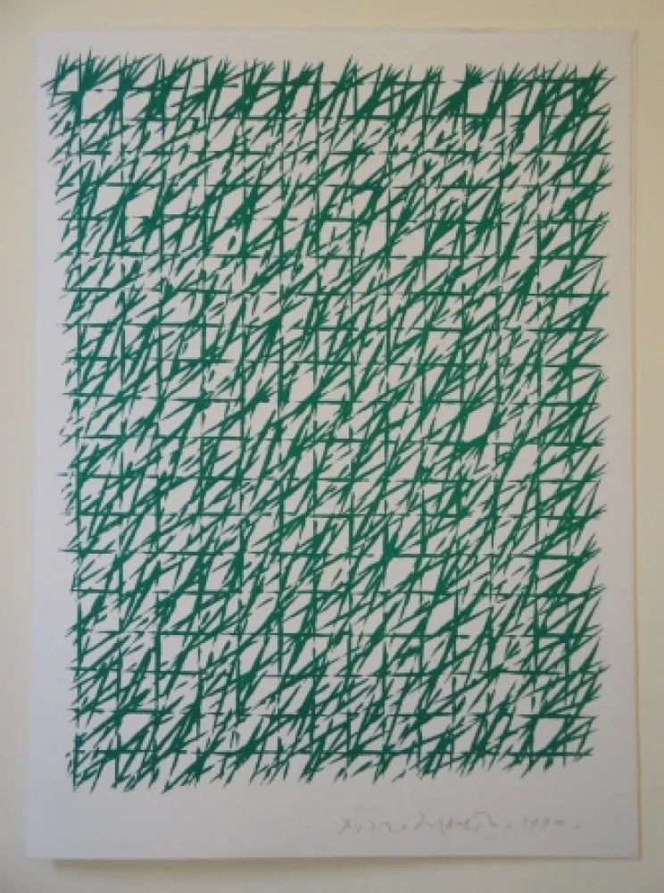 石版画 Dorazio - Untitled