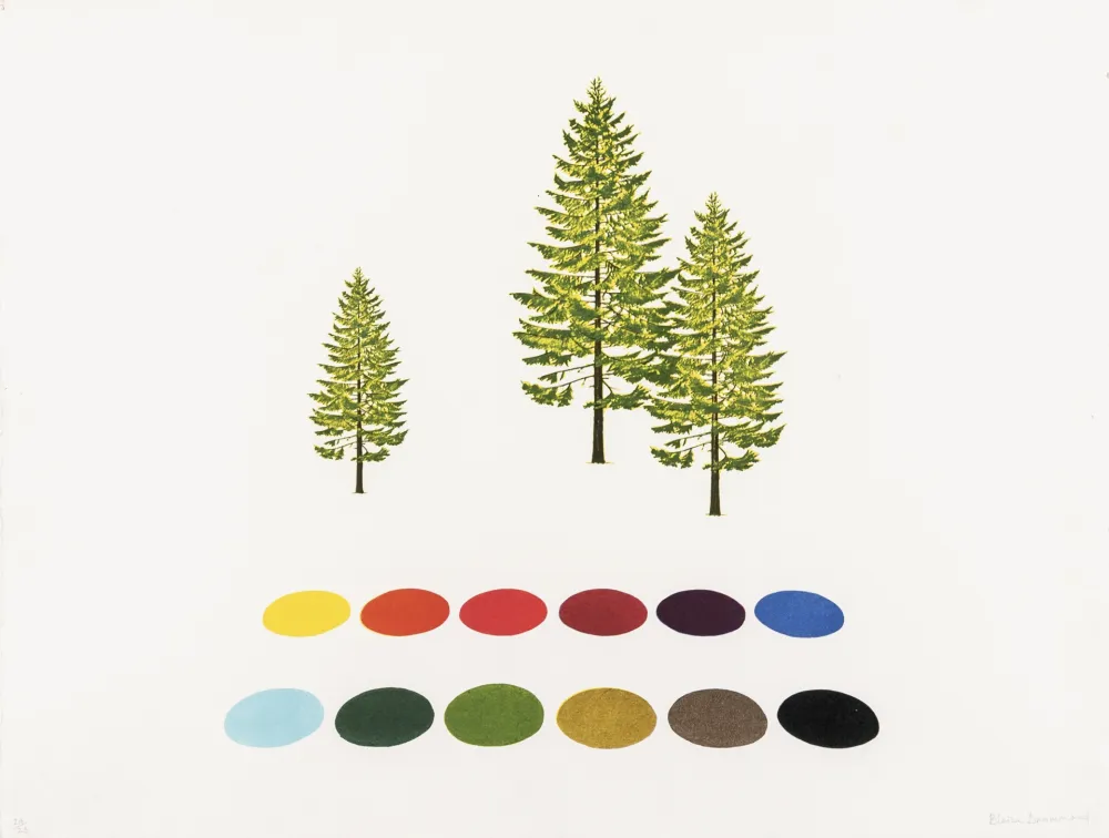 石版画 Drummond - Deckfarbkasten