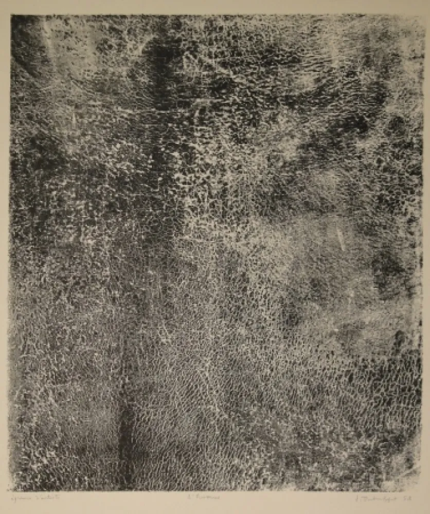 石版画 Dubuffet - L’humus - Le Preneur d’empreintes