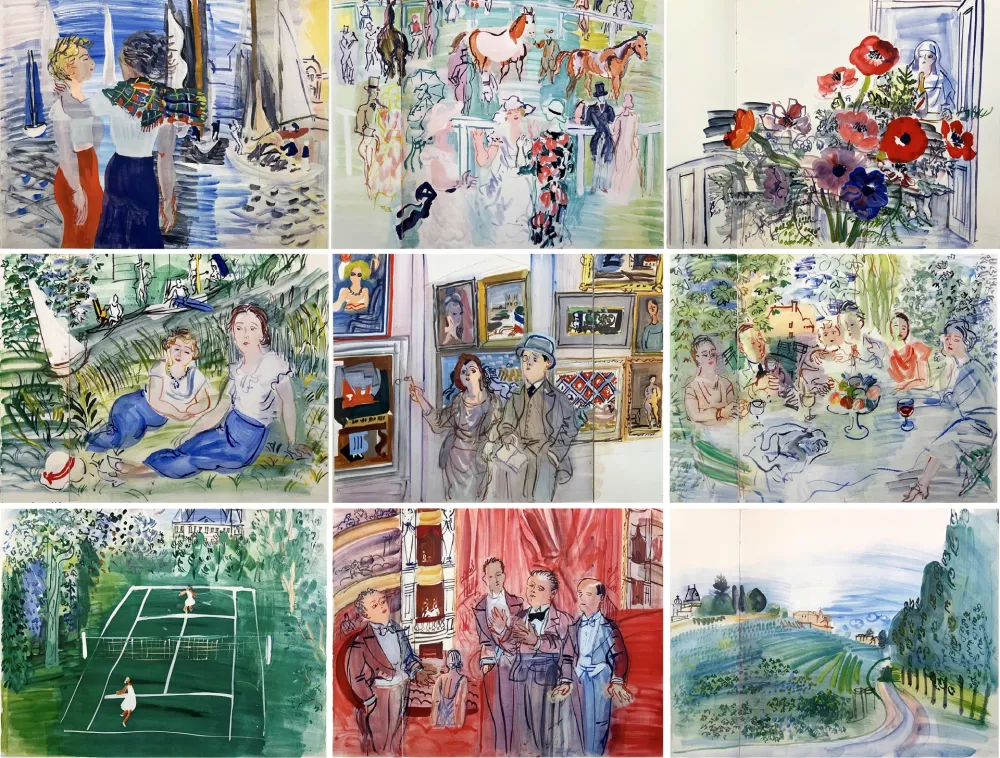 插图书 Dufy - MON DOCTEUR LE VIN (19 aquarelles. 1936)