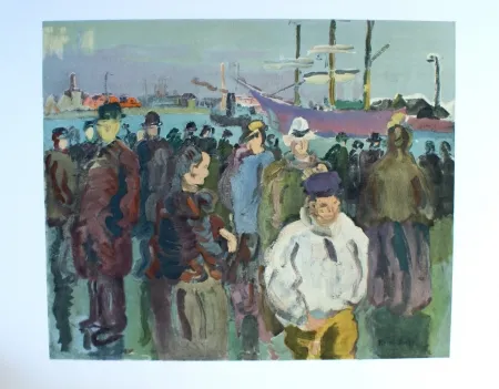 石版画 Dufy - Quia a Rouen