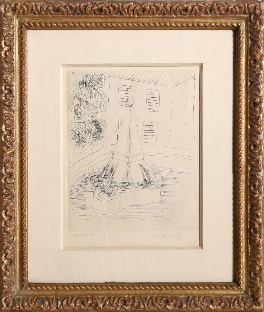 版画 Dufy - The Fountain of Venice