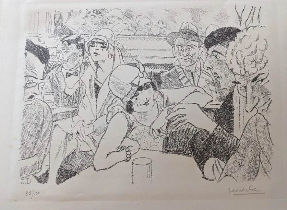 石版画 Dulac - Initiation