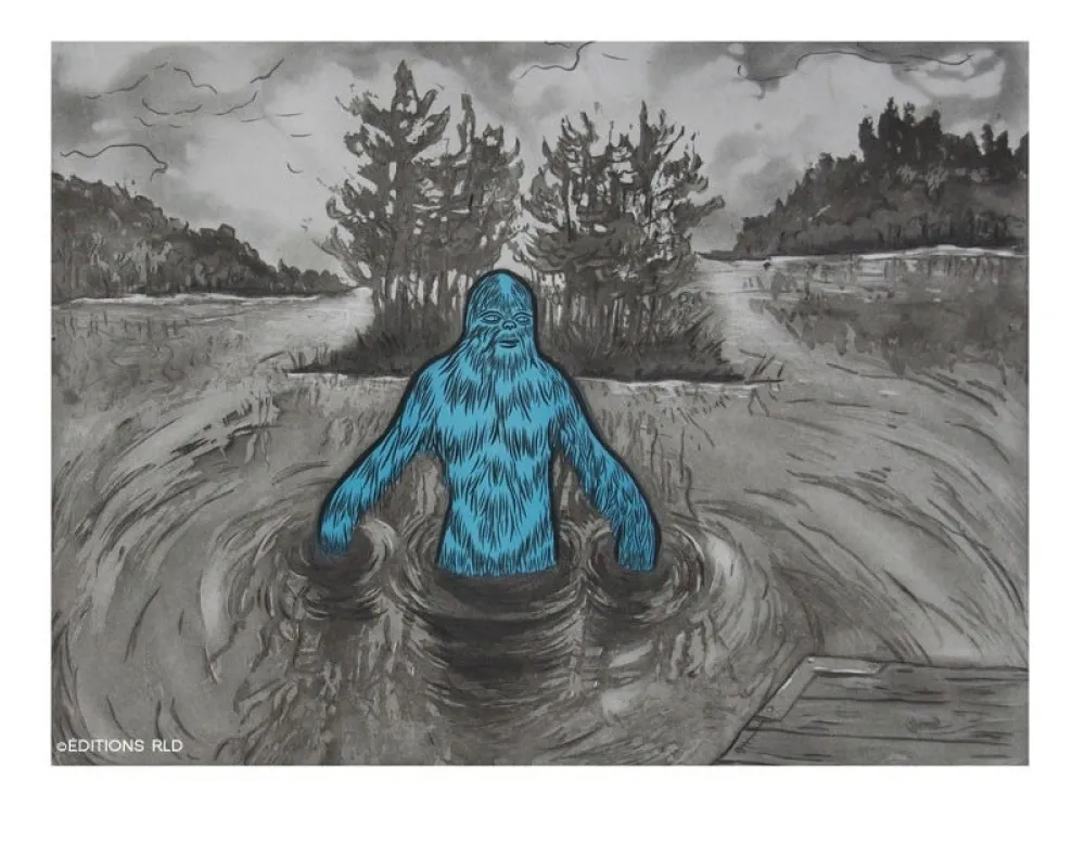 版画 Düne - DALÄLVEN