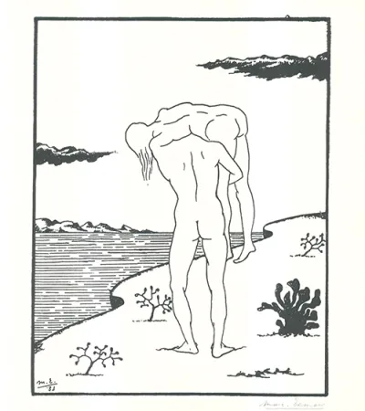 石版画 Eemans - Untitled