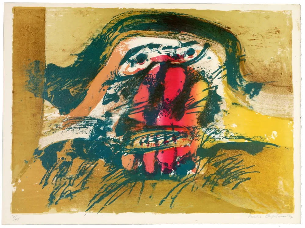 石版画 Engelmann - Sans titre