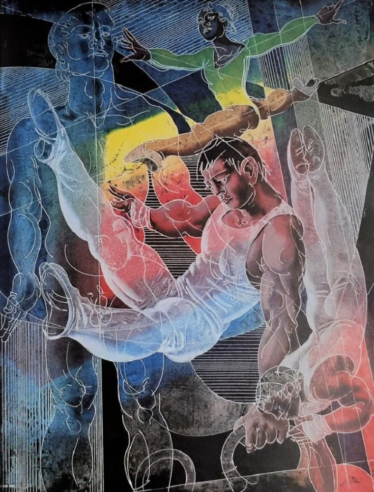 胶版印刷 Erni - Gymnastics