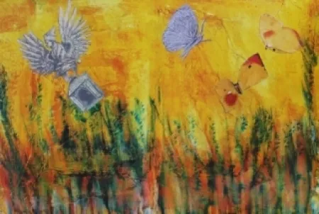 石版画 Ernst - Entrance to the garden