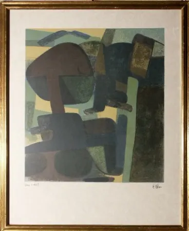 石版画 Esteve - Moranès