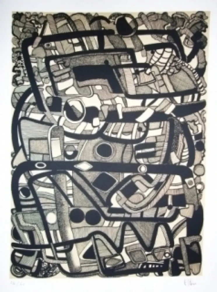 石版画 Esteve - Otochiné