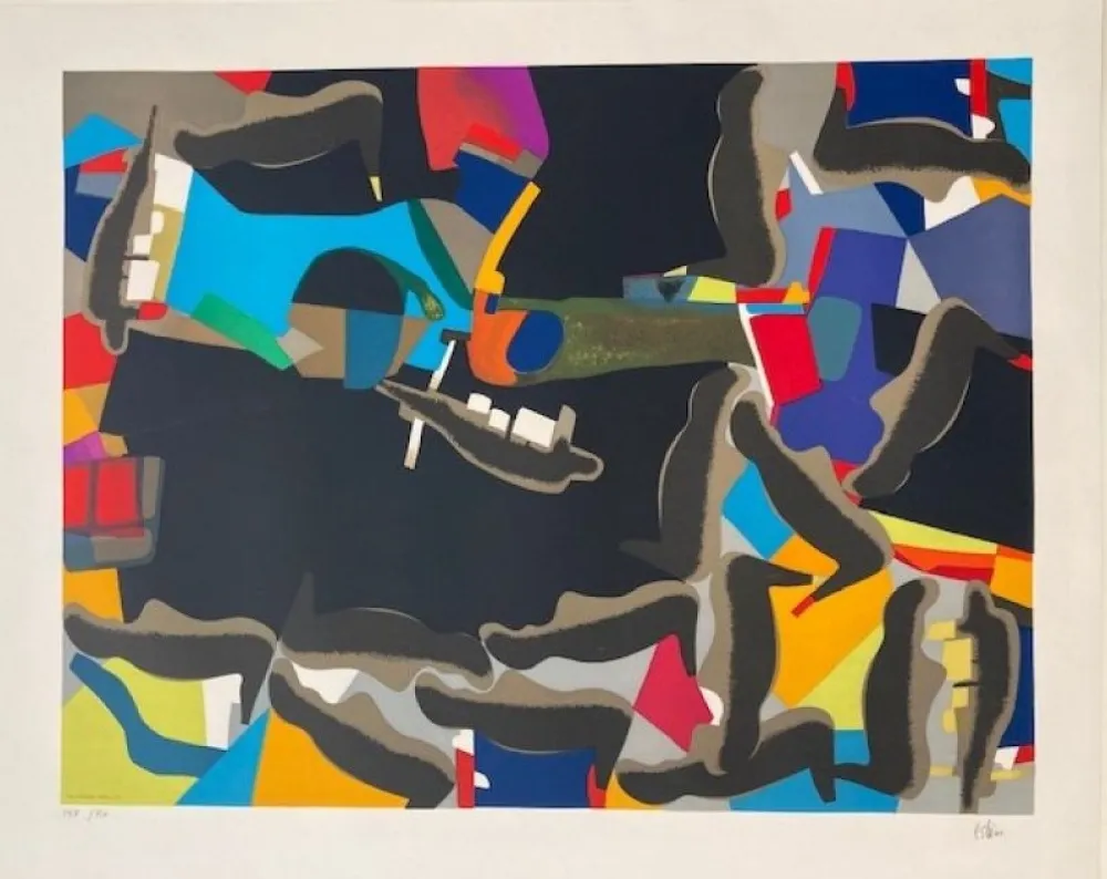 石版画 Esteve - Rivanoir 