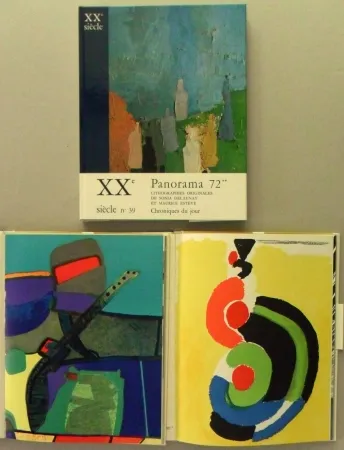 石版画 Esteve - XX Siecle no 39, Panorama 1972, Arizovert