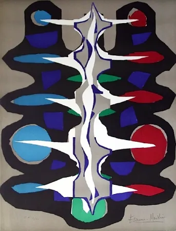 石版画 Etienne-Martin - Sans titre