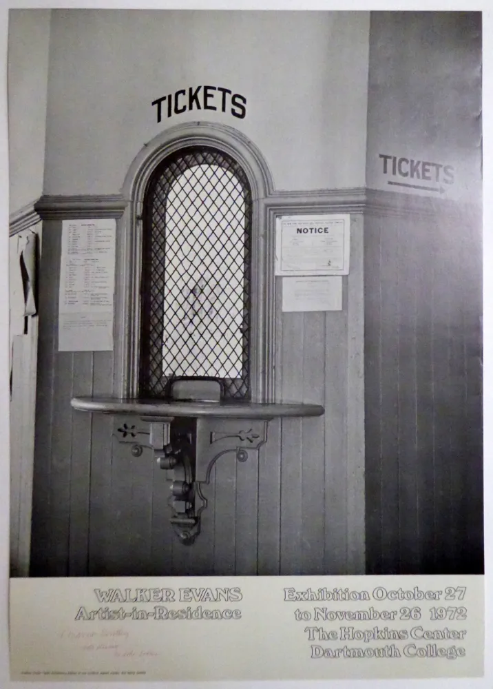 海报 Evans -  Artist-in-Residence