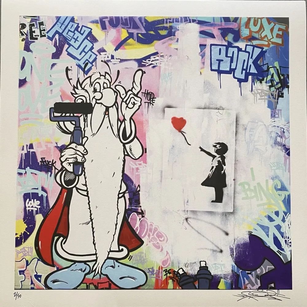 胶版印刷 Fat - Getafix Balloon