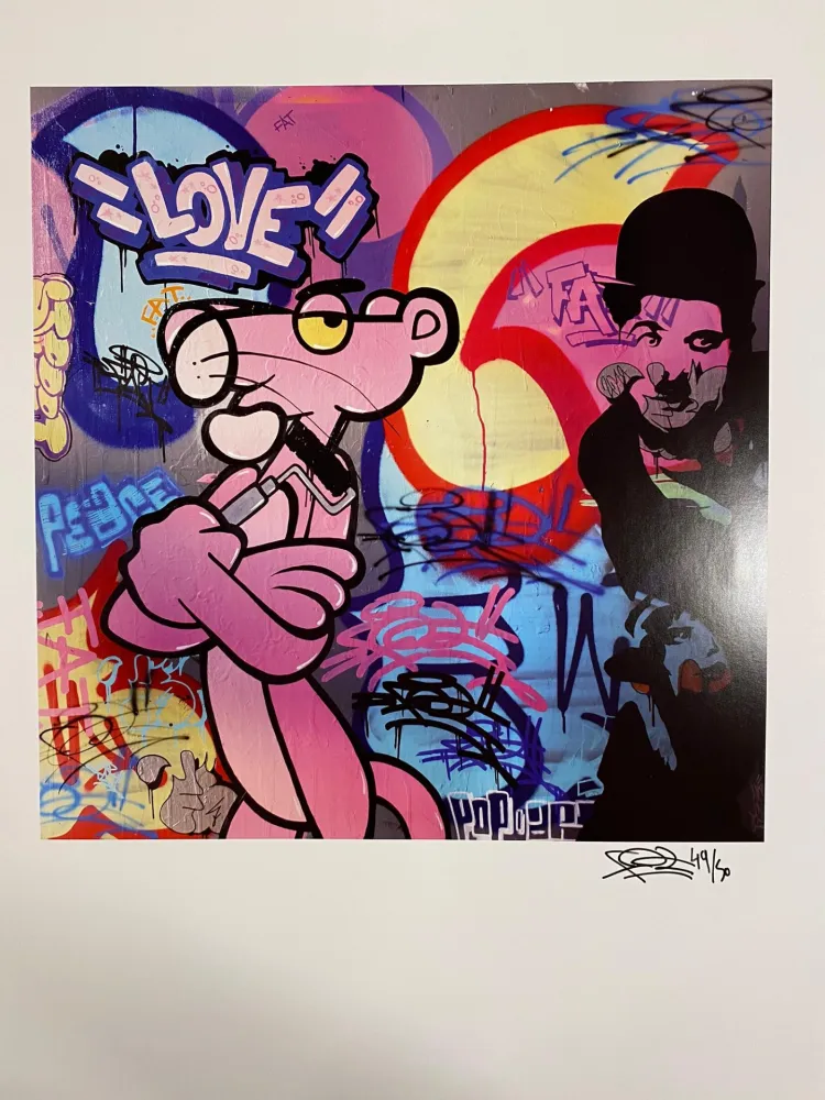 海报 Fat - Panther VS Chaplin