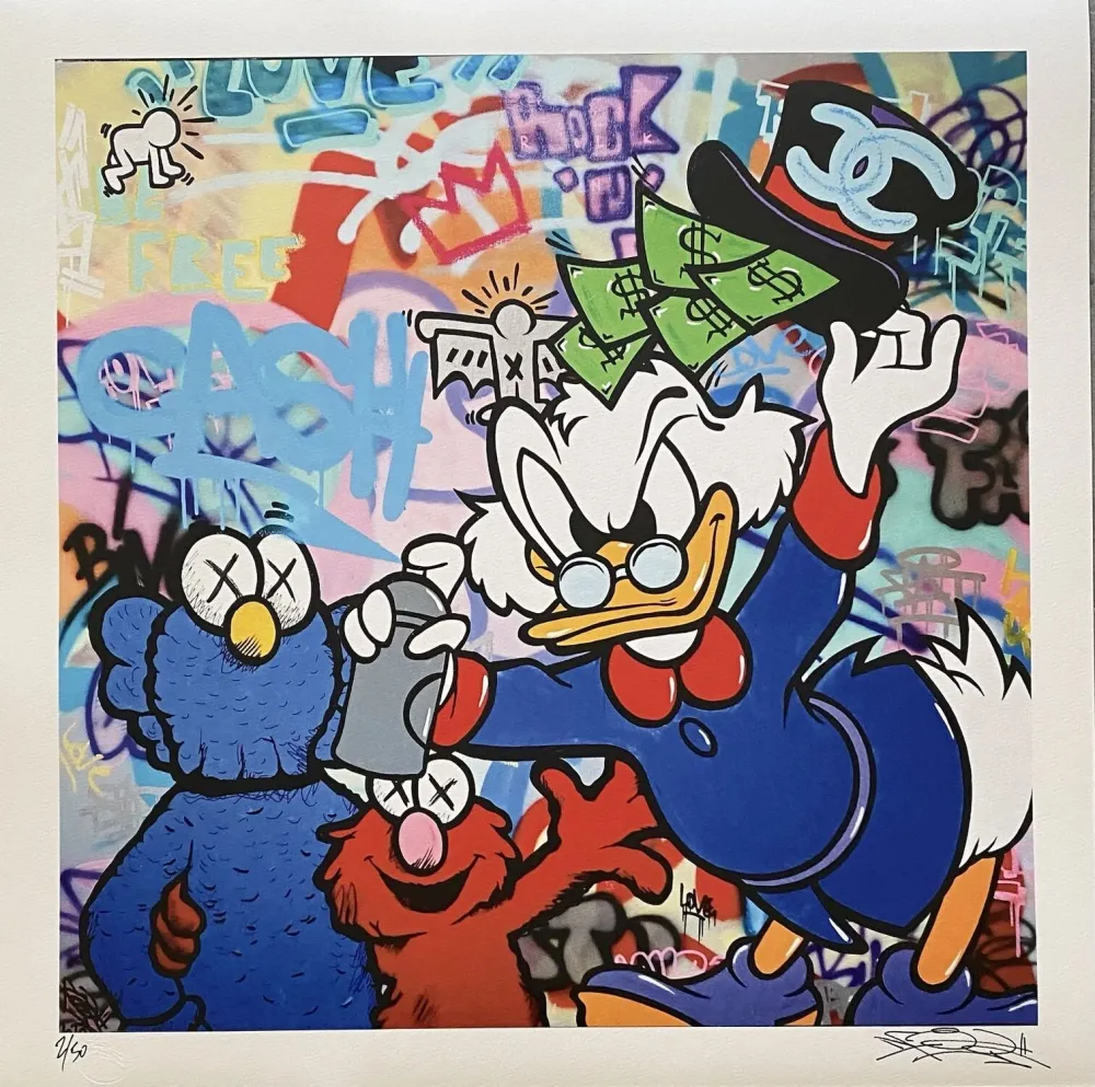 胶版印刷 Fat - Scrooge BFF