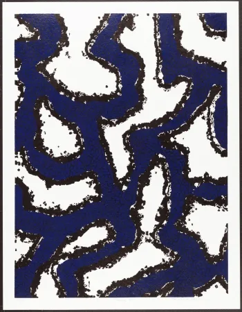 油毡版画 Fauconnier - Signe 1