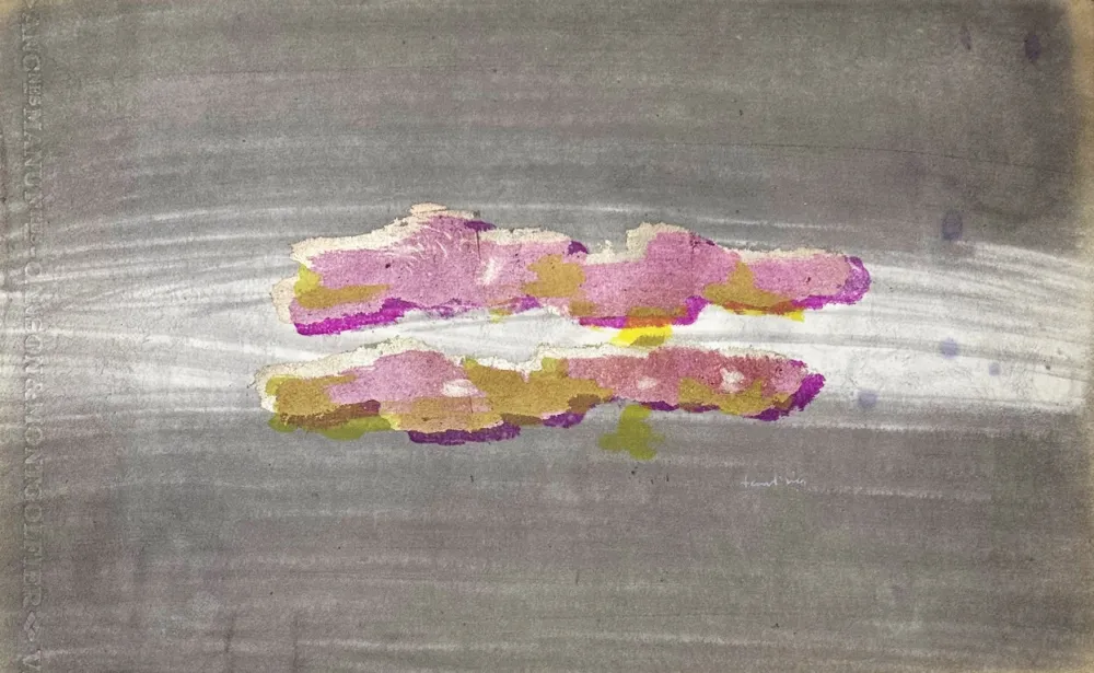 石版画 Fautrier - Nuages