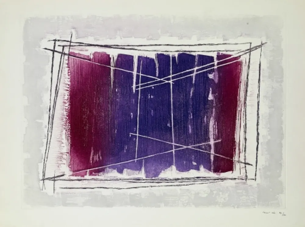 版画 Fautrier - Projections