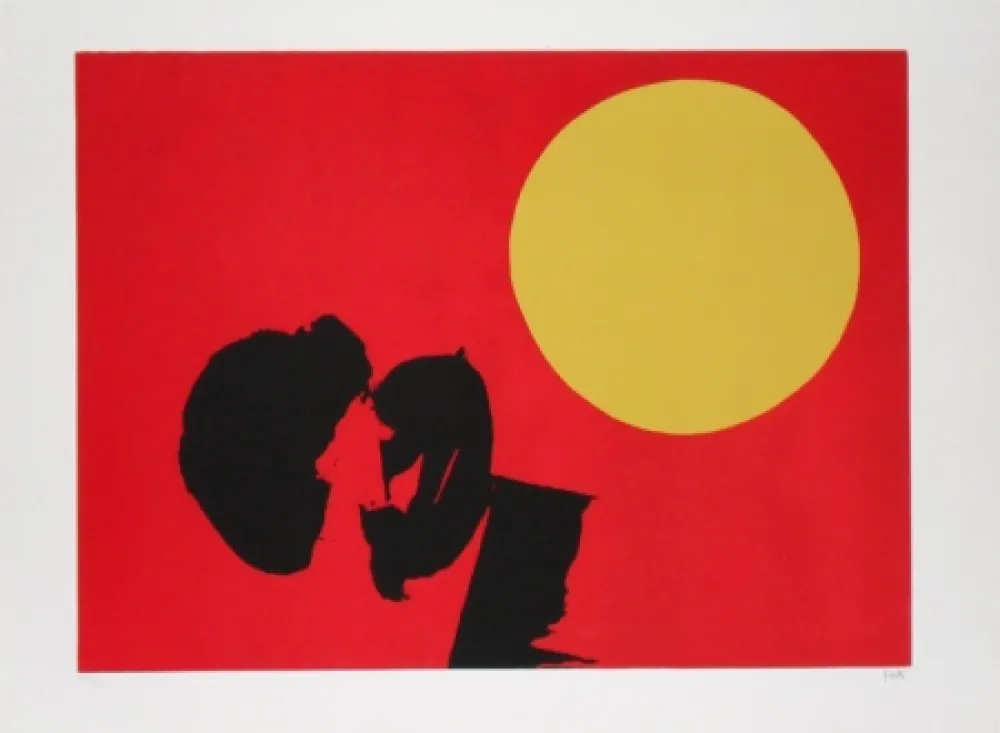 丝网印刷 Feito - Círculo XIII