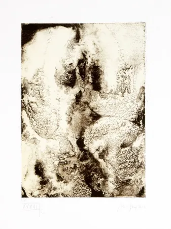 石版画 Ferré - Portrait 5