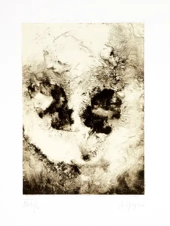 石版画 Ferré - Portrait 6