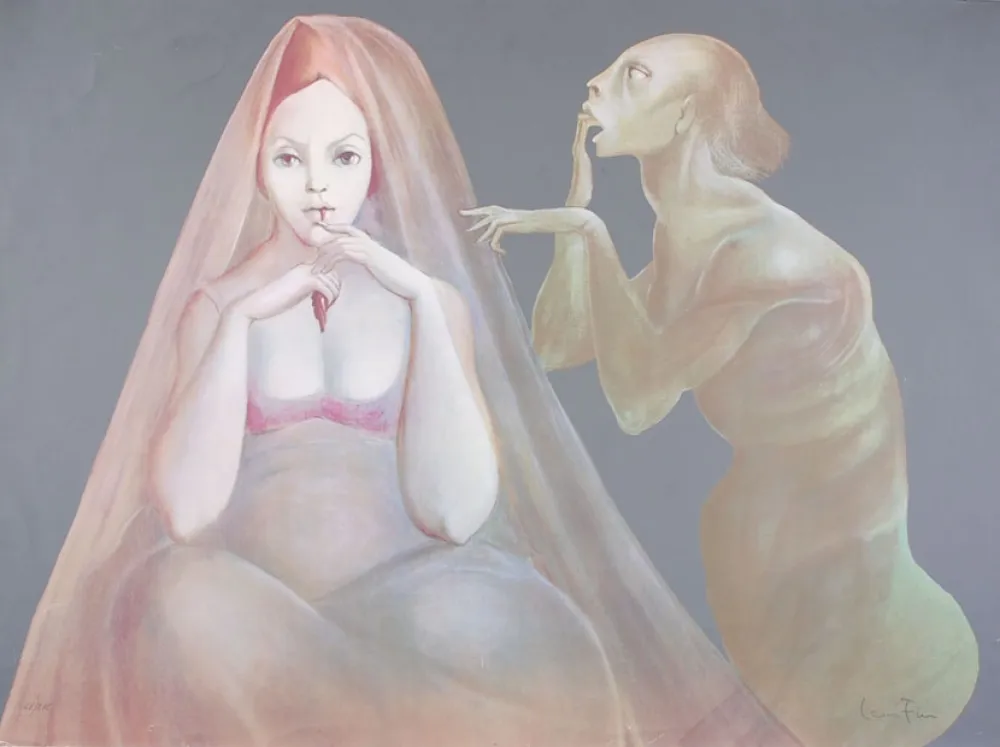 丝网印刷 Fini - Amine (album: Mille et Une Nuits)