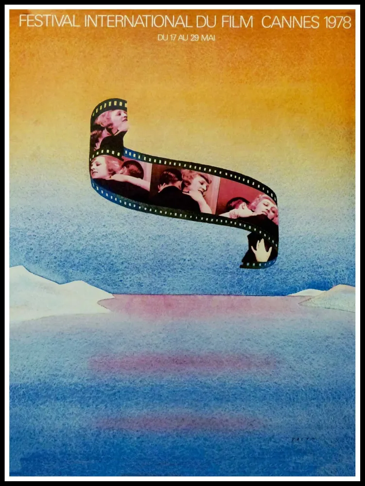 胶版印刷 Folon - FESTIVAL INTERNATIONAL DU FILM CANNES