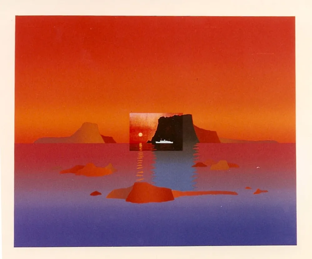 复数作品 Folon - Je vous ecris des cyclades