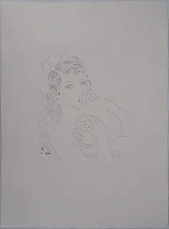 版画 Foujita - Isabey, mon seul ami